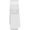Ekena Millwork Davenport Architectural Grade PVC Gable Bracket, 108"W x 18"H x 6"D x 6"F, 4/12 Pitch GBP108X18X0606DAV00 - alternate 2